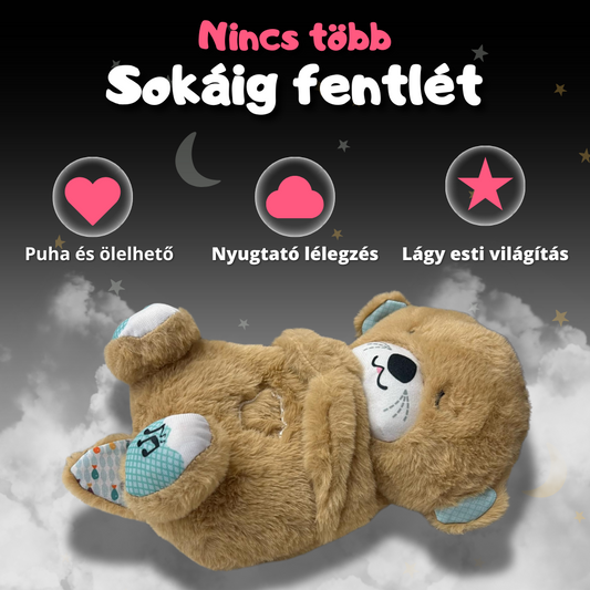Alvást segítő plüss vidra