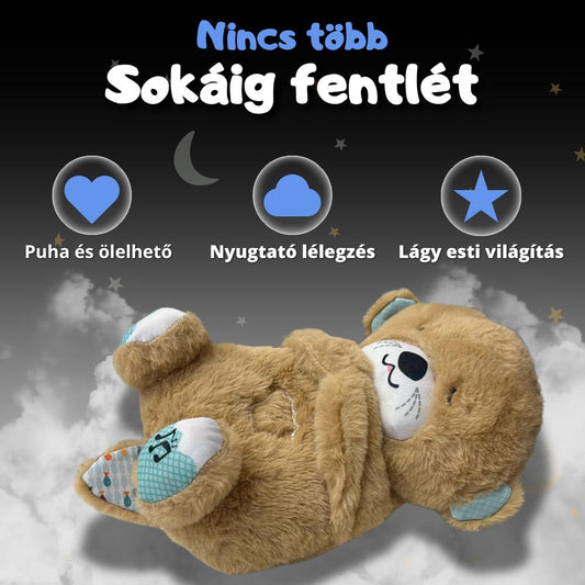Alvást segítő plüss vidra